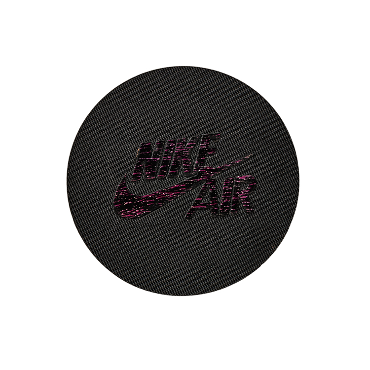 custom made patch with nike ink printing